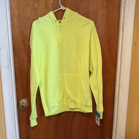 NWT Neon yellow Hoodie - Picture 1 of 3